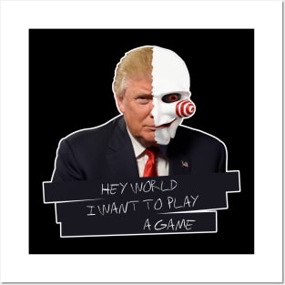 Trump's Game Posters and Art